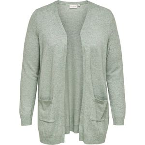 ONLY - CARESLY - Cardigan - Basil - Lange Mouwen - V-hals