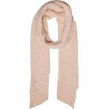 PIECES Pcpyron Long Scarf Lurex Noos Bc sjaal voor dames, Cameo Rose/Detail: Silver Lurex, Eén Maat