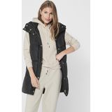 ONLY Onldemy Padded Waistcoat Otw Noos dames Gewatteerde vest, Zwart, M