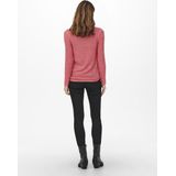 ONLY - ONLGEENA XO - Pullover - Effen Kleur - Ronde Hals met Rib