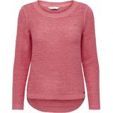 ONLY - ONLGEENA XO - Pullover - Effen Kleur - Ronde Hals met Rib