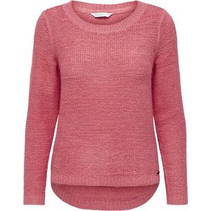 ONLY - ONLGEENA XO - Pullover - Effen Kleur - Ronde Hals met Rib