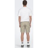 ONLY & SONS - Onscam Stage Cargo Shorts - Chincilla - Katoen
