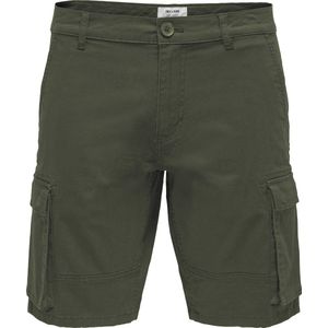 Only & Sons - Onscam Stage - Cargo Shorts - Olijfgroen
