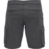 Cargobroek - Effen - Katoen - Knielengte - Regular Pasvorm