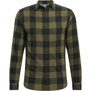 Jack & Jones - Gingham Twill - Overhemd - Met Lange Mouwen - 100% Katoen