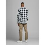 Overhemd - Geruit - Katoen - Lange Mouw - Regular Fit