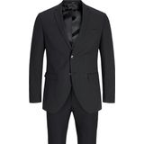 Blazer - Tailorbroek - Grijs - Dobby Stof - Superslanke Pasvorm