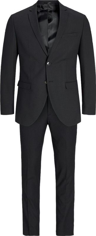 Blazer - Tailorbroek - Grijs - Dobby Stof - Superslanke Pasvorm