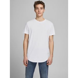Jack & Jones - Heren T-shirts - 5-Pack - Ronde Hals - Katoen - Wit