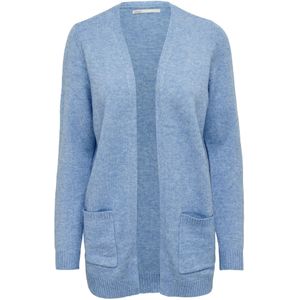 Allure - Vest - Gemêleerde Look - V-hals - Lange Mouwen - Opgestikte Zakken