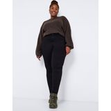 NOISY MAY - NMCALLIE - Skinny Fit Jeans - Zwart - Hoge Taille