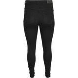 NOISY MAY - NMCALLIE - Skinny Fit Jeans - Zwart - Hoge Taille