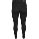 NOISY MAY - NMCALLIE - Skinny Fit Jeans - Zwart - Hoge Taille