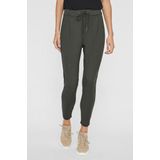 Broeken - Blauw - Katoen - Verstelbare Taille - Loose Fit