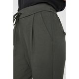 Broeken - Blauw - Katoen - Verstelbare Taille - Loose Fit