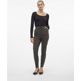 Broeken - Blauw - Katoen - Verstelbare Taille - Loose Fit