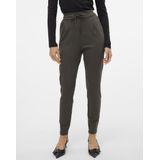 Broeken - Blauw - Katoen - Verstelbare Taille - Loose Fit