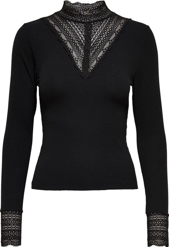 Only Onltilde High Neck Lace Top Jrs Noos Dames Top