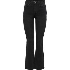 Jacqueline de Yong Jeans Jdynewflora Life High Flared Dg30 D 15221030 Dark Grey Denim Dames