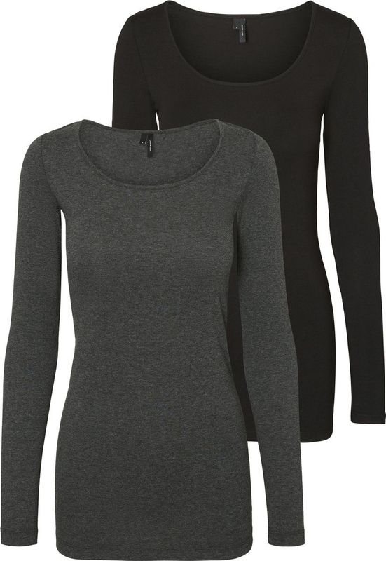 Vmmaxi - Longsleeves - U-Hals - Extra Lang - Regular Fit