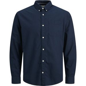 Jack & Jones - Oxford - Overhemd - Geruit - Lange Mouwen - 100% Katoen