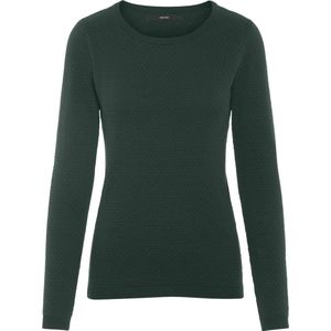 Vero Moda Trui Vmcare Structure Ls O-neck Blou Noo 10136644 Pine Grove Dames
