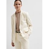Blazer - Effen - Gedeeltelijk Gevoerd - Normale Pasvorm - Lange Mouw