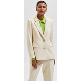 Blazer - Effen - Gedeeltelijk Gevoerd - Normale Pasvorm - Lange Mouw