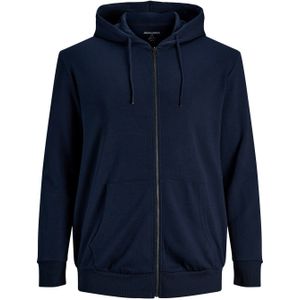 Jack&Jones - Vest - Navy - Katoen/Polyester/Viscose - Wijde Fit