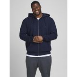 Jack&Jones - Plus Size - Vest - Donkerblauw - Katoen/Polyester/Viscose