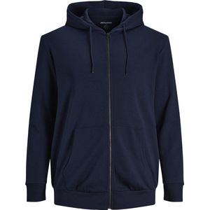 Jack&Jones - Vest - Navy - Katoen/Polyester/Viscose - Wijde Fit