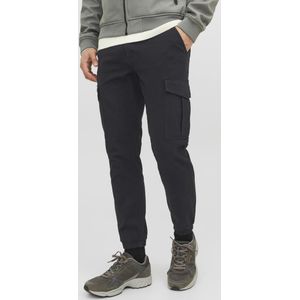 JACK & JONES Marco Joe Cuffed Cargo loose fit - heren cargo broek - zwart