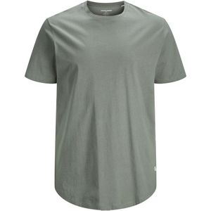 Jack & Jones - T-shirt - Groen - 100% Organisch Katoen - Ronde Hals