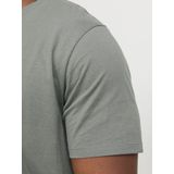 Jack & Jones - T-shirt - Groen - 100% Organisch Katoen - Ronde Hals