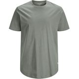 Jack & Jones - T-shirt - Groen - 100% Organisch Katoen - Ronde Hals
