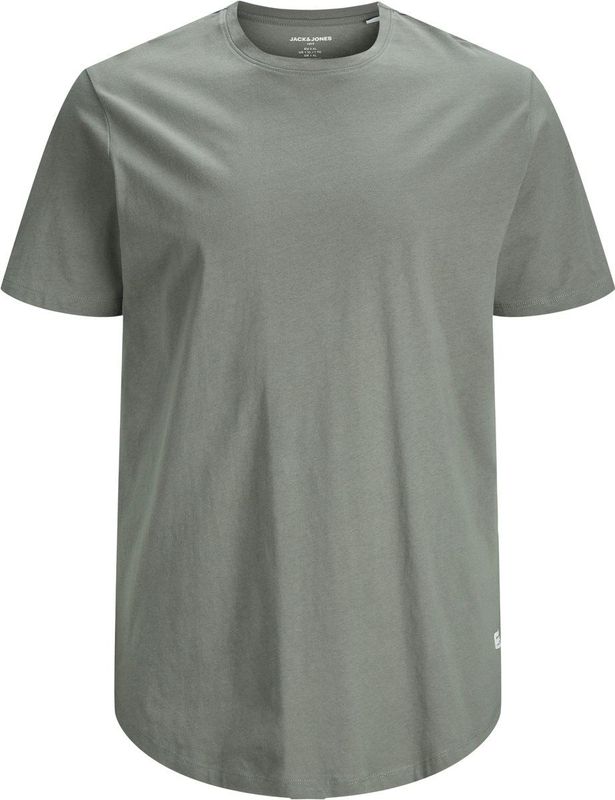 Jack & Jones - T-shirt - Groen - 100% Organisch Katoen - Ronde Hals