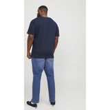 Bikini - Navy - Zonder Kraag - Ronde Hals - Korte Mouwen