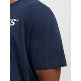 Bikini - Navy - Zonder Kraag - Ronde Hals - Korte Mouwen