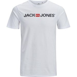 Jack&Jones - T-shirt - Wit - 100% Katoen