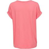 Boven - Ronde Hals - Korte Mouwen - Zwart - 75% Viscose