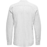Onscaiden - Overhemd - Slim Fit - Lange Mouwen - Chinese Boord