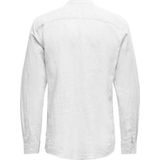 KACoen - Overhemd - Blauw - Geweven Stof - Slim Fit