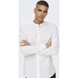 Onscaiden - Overhemd - Slim Fit - Lange Mouwen - Chinese Boord