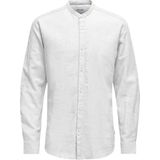 Onscaiden - Overhemd - Slim Fit - Lange Mouwen - Chinese Boord