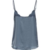 Only Top Onldebbie Singlet - Balsam Green en Blue Mirage - Spaghettibandjes