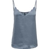 Only Top Onldebbie Singlet - Balsam Green en Blue Mirage - Spaghettibandjes