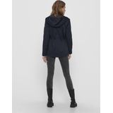 Only - Parka - Dames - Zwart - Waterafstotend - Met Rits