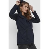 Only - Parka - Dames - Zwart - Waterafstotend - Met Rits