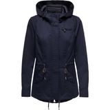 Only - Parka - Dames - Zwart - Waterafstotend - Met Rits